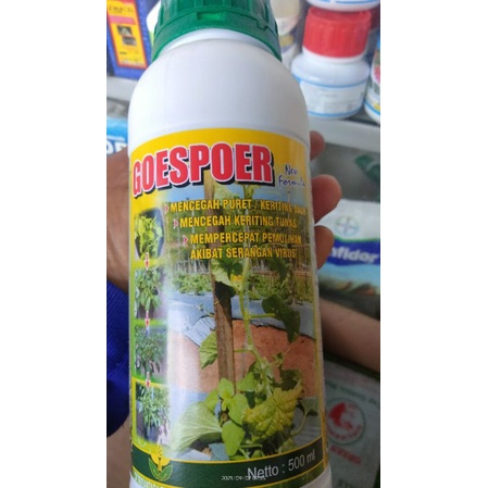 GOESPOER NUTRISI DAUN CAIR ANTI PURET KERITING 500ML