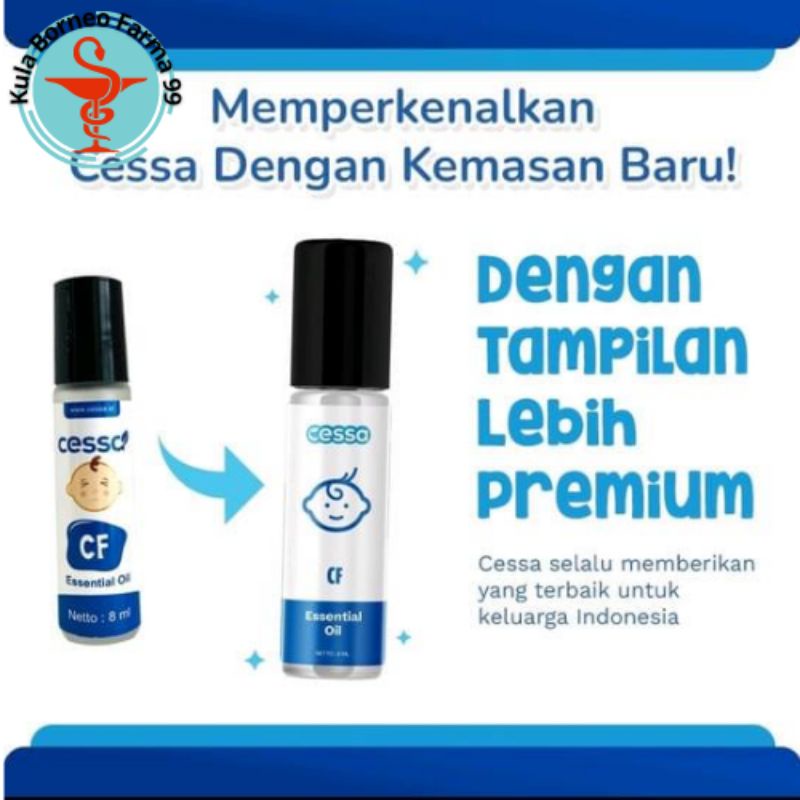 Cessa Baby Essential Oil Cough N Flu / Cessa Bayi CF