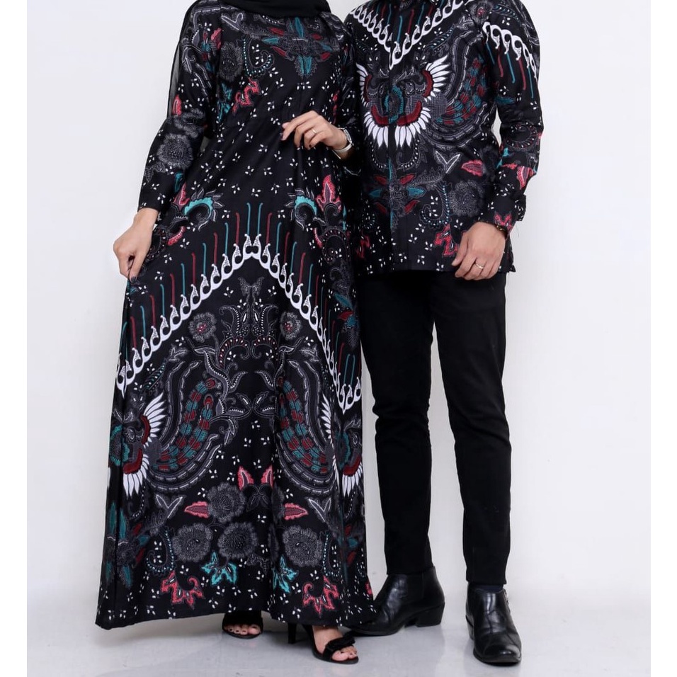 KHANSABATIK [ADA JUMBO] PROMO BATIK COUPLE 2511 KATUN/BATIK PRIA/BAJU WANITA/BAJU PASANGAN TERMURAH SARIMBIT