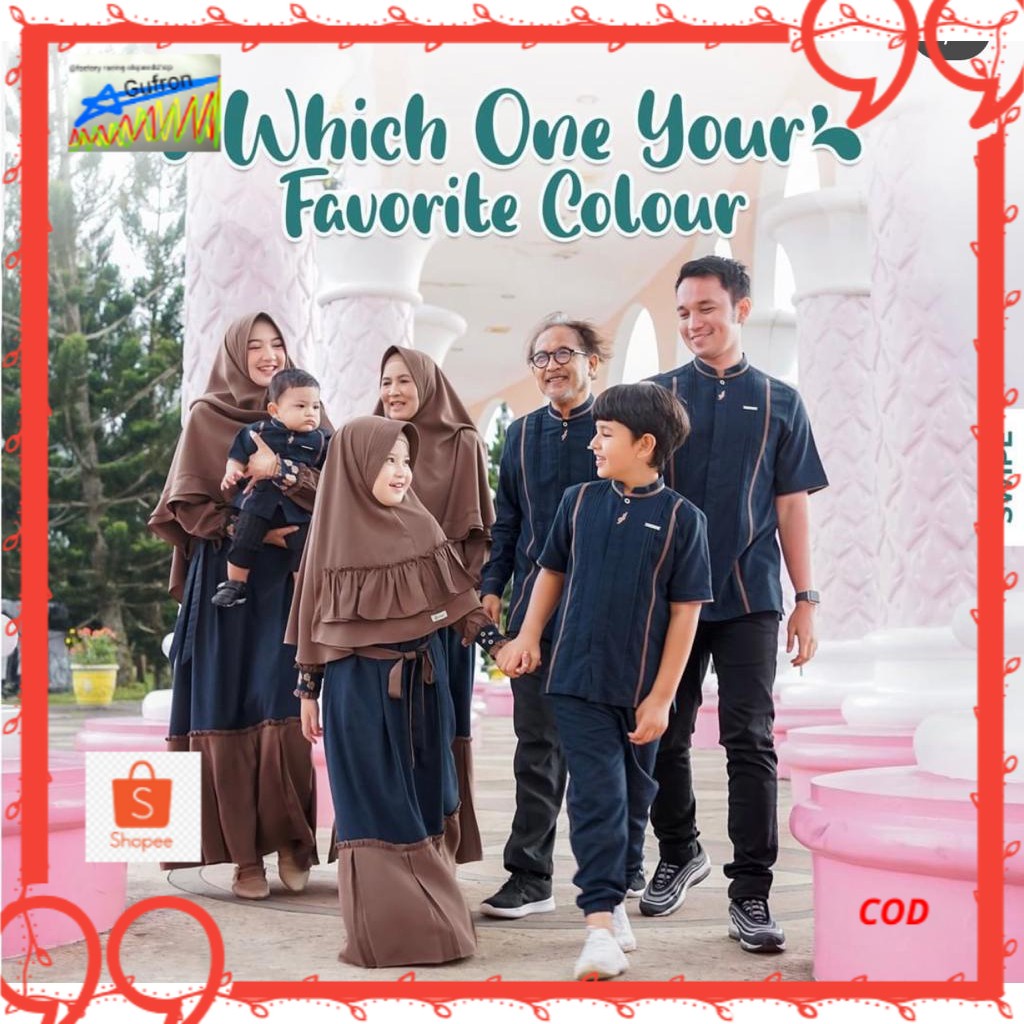 Gamis Sarimbit Keluarga Terbaru 2021 Sarimbit Gamis Couple Fashion Muslim Baju Lebaran SB9016