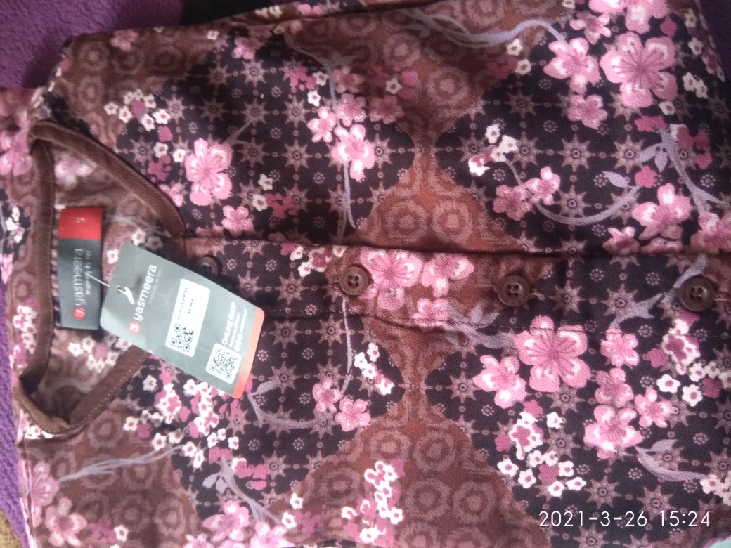 Big Sale!!!yasmeera - Ayudisa Dress/exclusive Printing/gamis Batik/gamis Busui Syari/gamis Kondangan