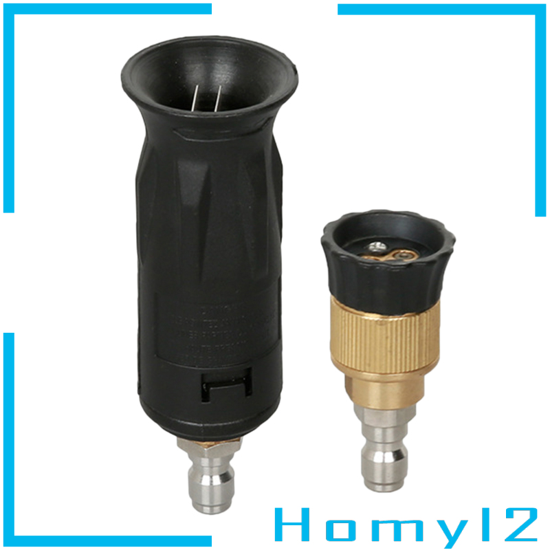 (Homyl2) Nozzle Washer Tekanan Tinggi 1 / 4 &quot;