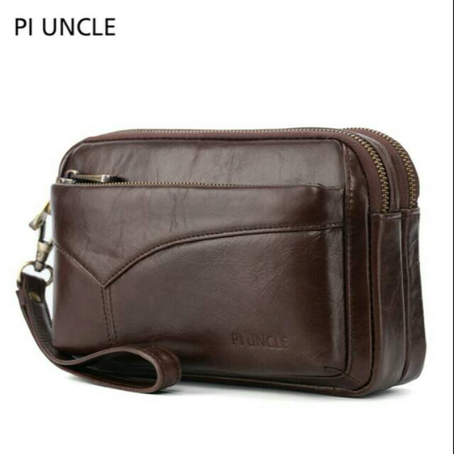 Tas Tangan Handbag Executive KULIT SAPI ASLI Original PI Uncle IMPORT
