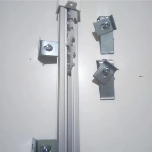 Besi Gorden / Batang Gorden Full Set / Batang Gorden Rell Kotak / Tiang Gorden / Gorden Jendela / Ba