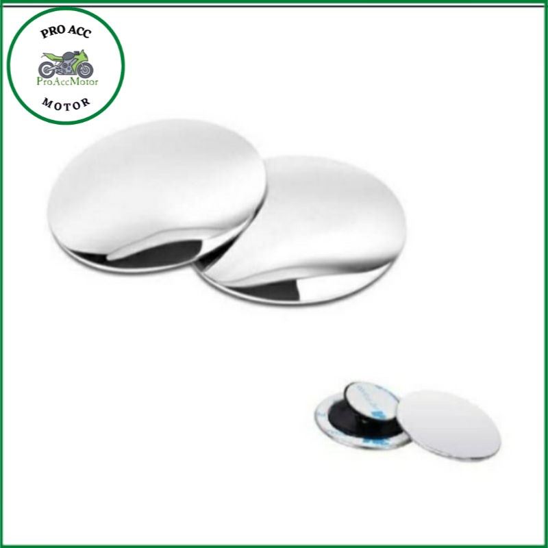 Kaca Cembung Spion Motor Mobil Blind Spot 2pcs