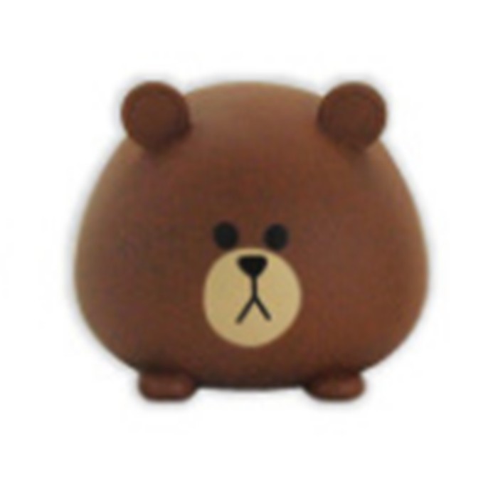 Stand HP Line Brown Cony Dudukan HP Gadget Mount Holder Standing Moody Universal Stand HP Ever Brite