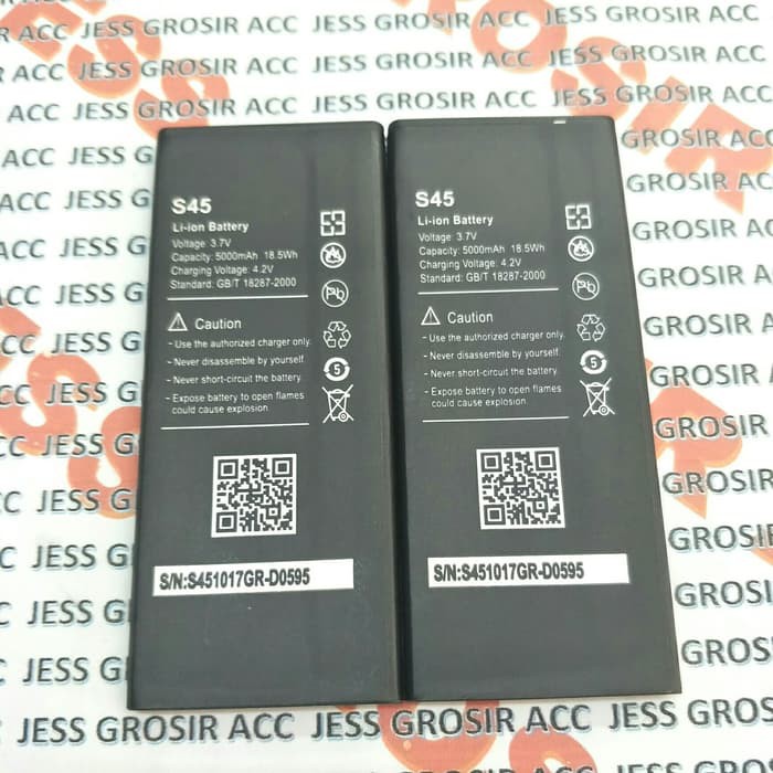 Baterai Battery Double Power Evercoss , Cross , Evercross S45 4G Lte