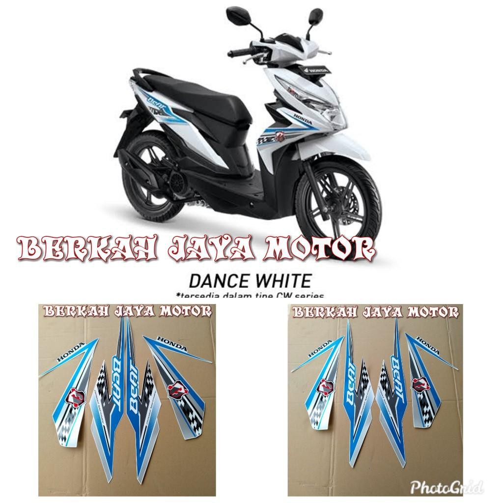 STRIPING STICKER LIST ALL NEW HONDA  BEAT  F1  ESP 2017 2018 