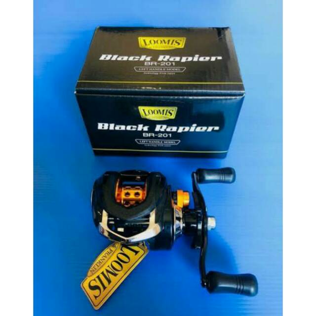 REEL BC LOOMIS & FRANKLIN BLACK RAPIER BR-201