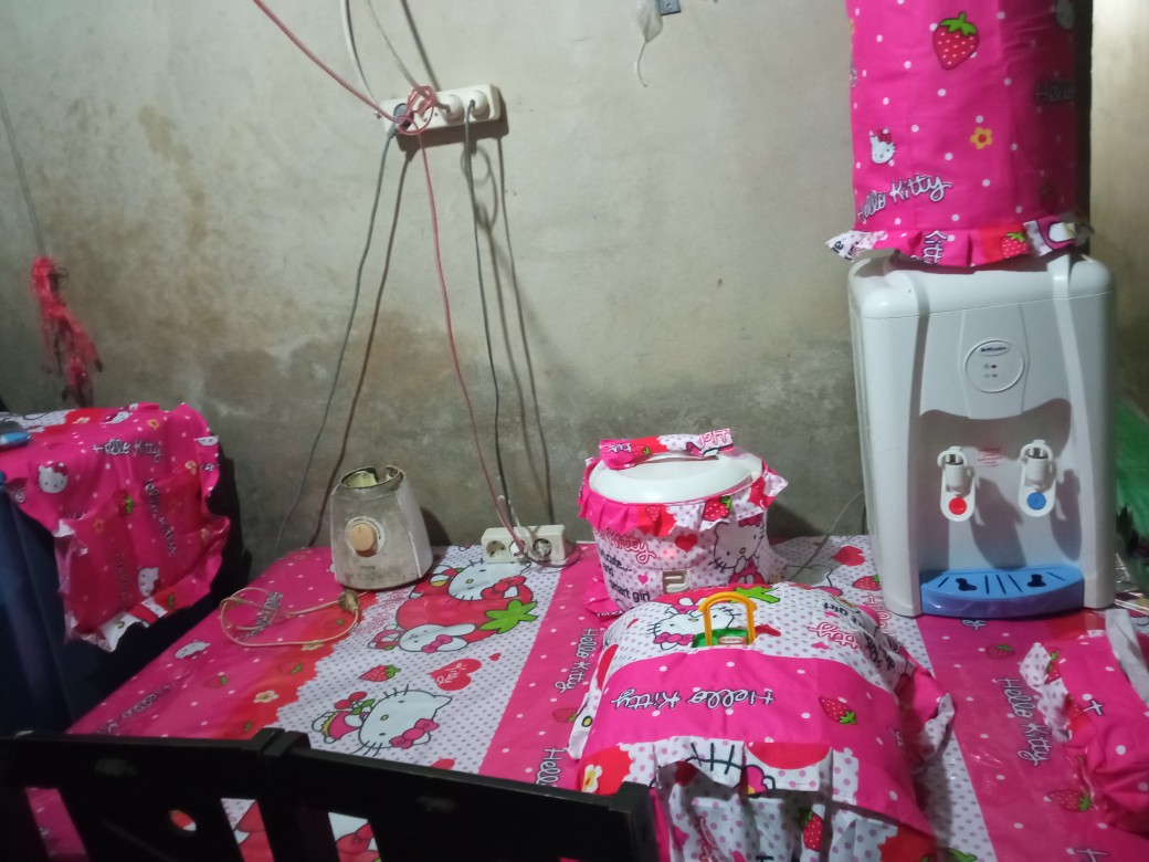 Khitcen Set Karakter Hello Kity Strowbery