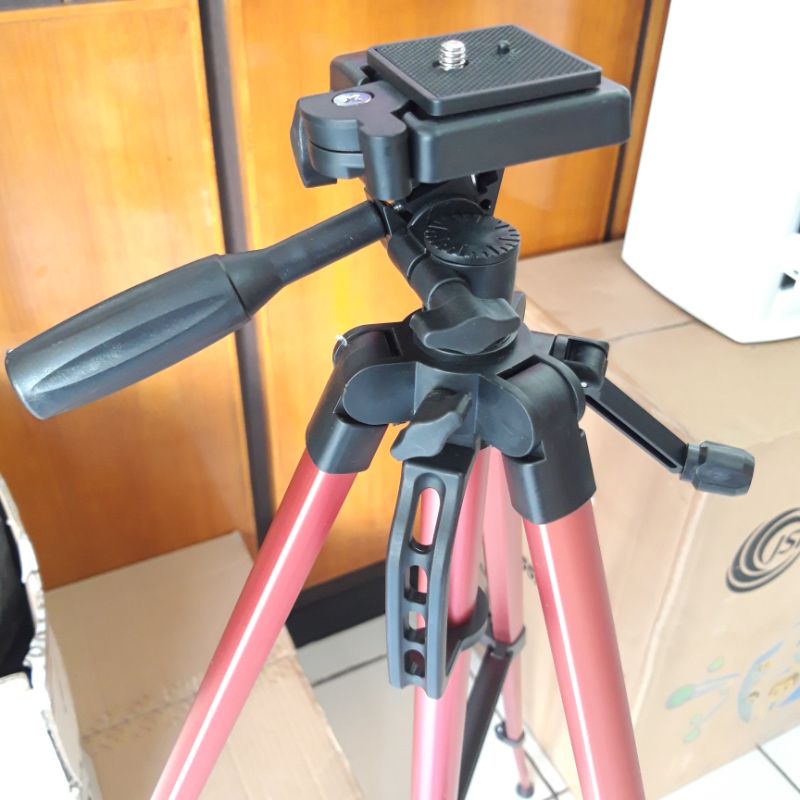 (KOKOH) Tripod 3366 1.4 Meter Tripod 3366 Free Holder U bahan kokoh