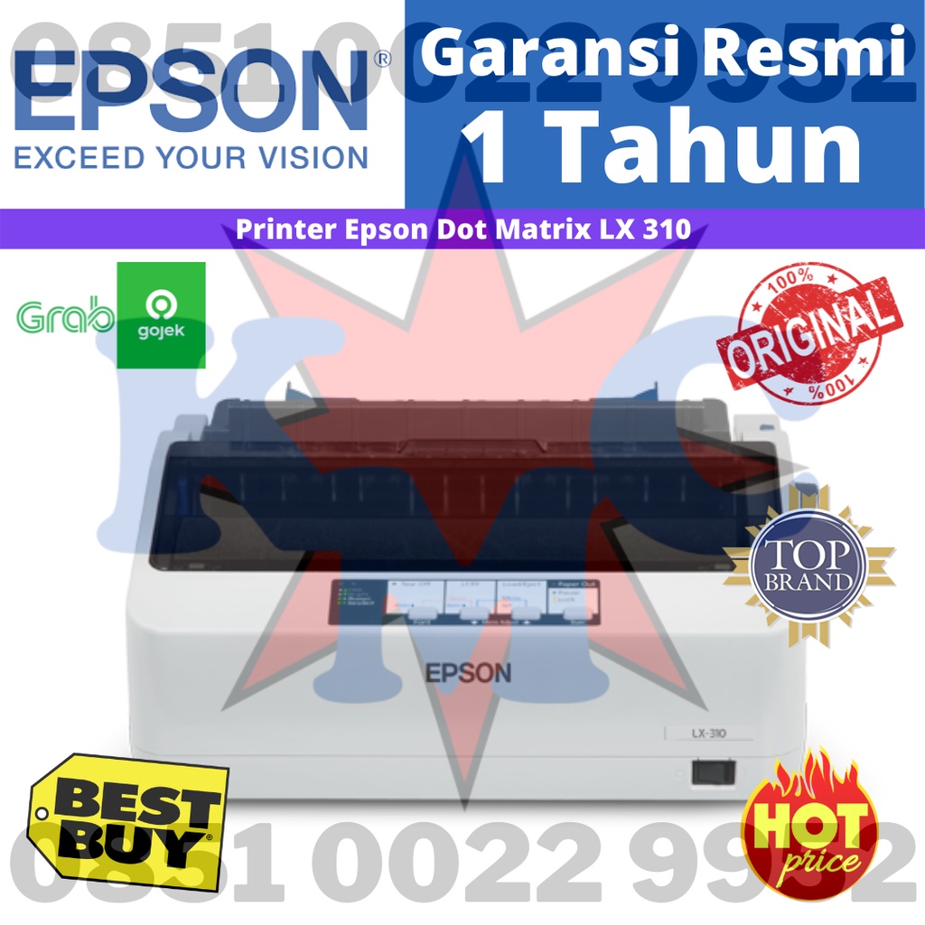 Epson Printer LX-310 LX310 LX 310 Dotmatrix