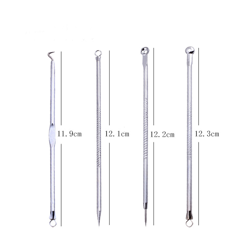 Face Care Skin Acne Pimple Needle Remover Kit 4 PCS / Pembersih Wajah