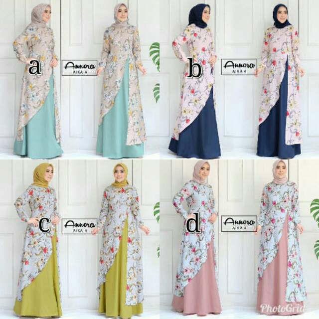 Ready gamis annora Aika volt 4