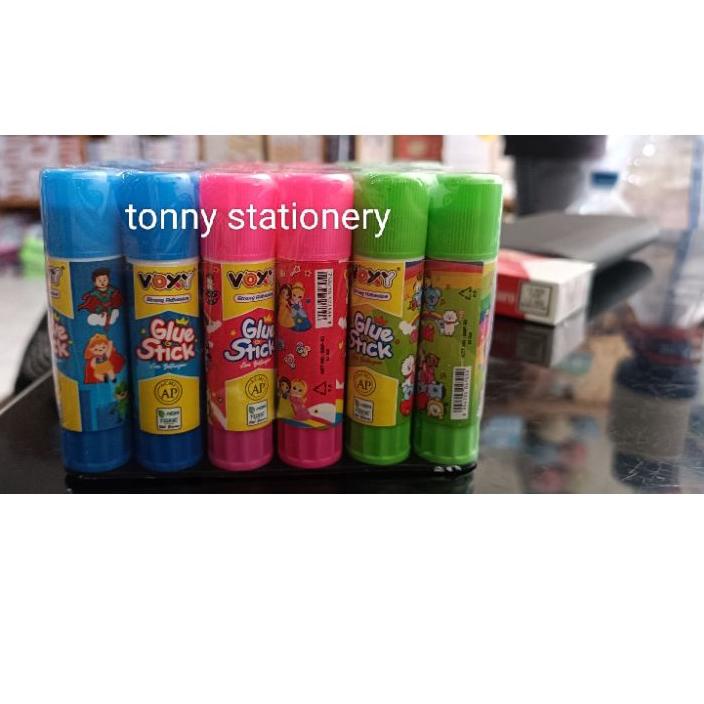 

Kekinian Glue stick Fancy 10gram isi 24 psc .,