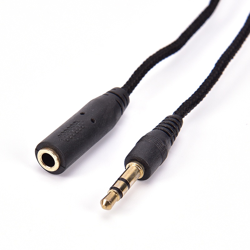 (LUCKID) Kabel Extension Headphone / EarPhone jack 3.5MM Panjang Super Rendah