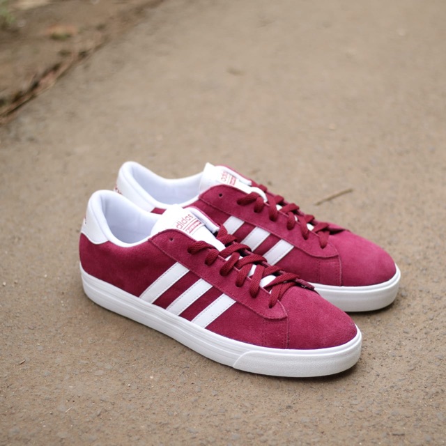 adidas Cloudfoam Super maroon made in indonesia