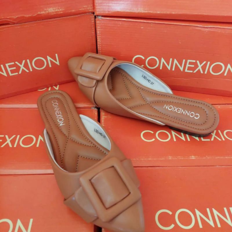 sandal connexion mules