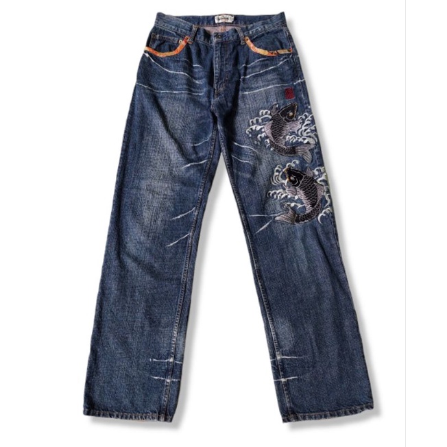 JEANS SUKAJAN KARAKURI KOI