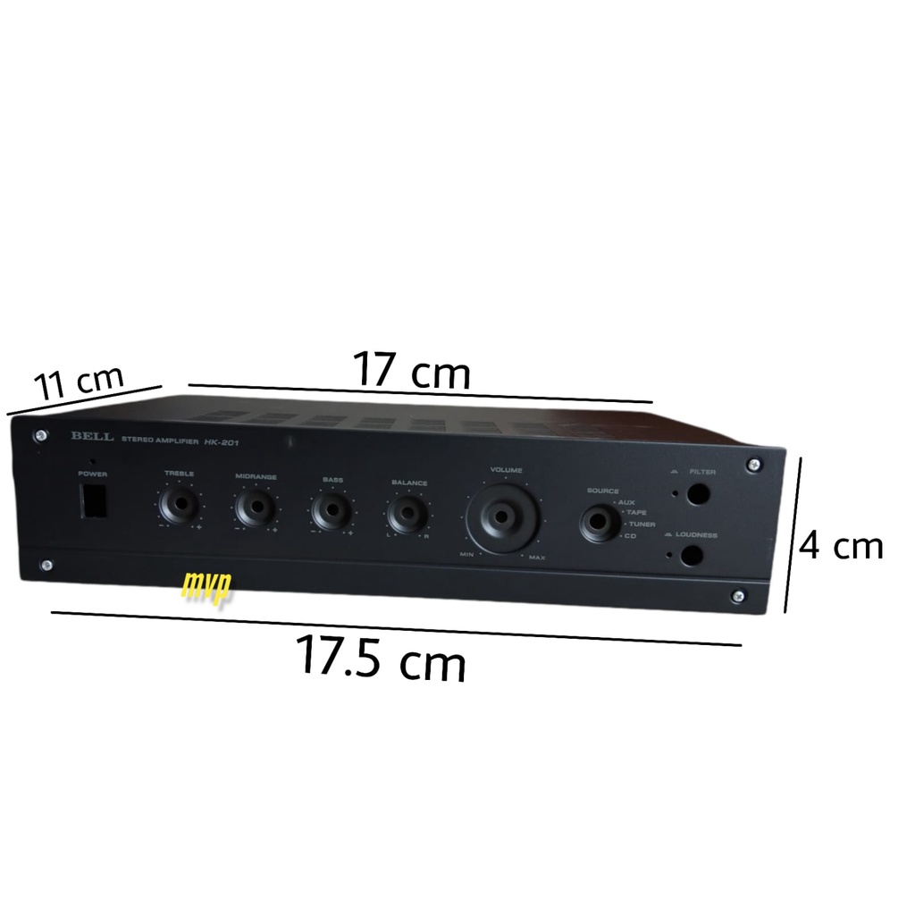 Box Power Amplifier HK 201 Bell box Amplifier HK 201 Bell
