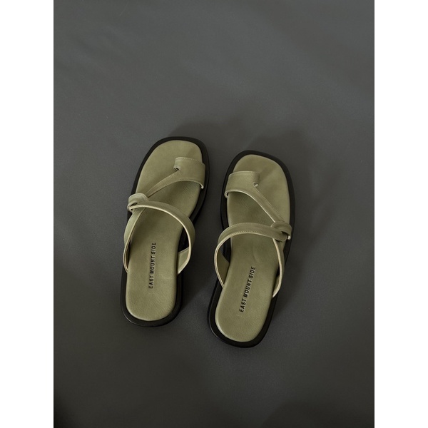 EASTMOUTSIDE Geri sage green - Sandal Wanita