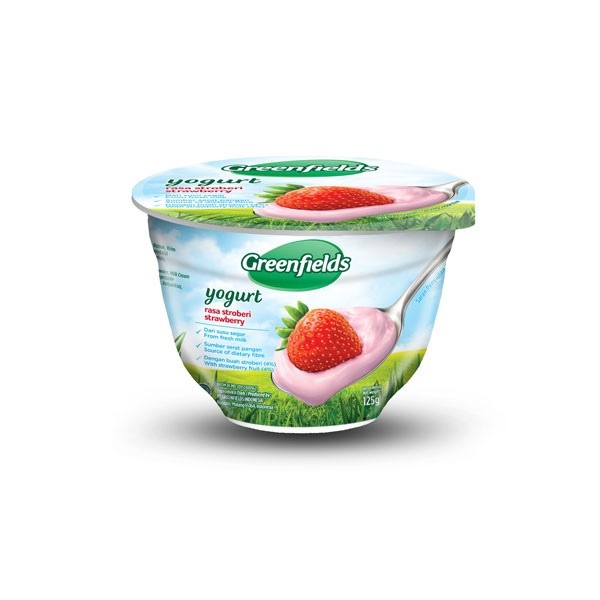 

GREENFIELDS YOGURT STRAWBERRY 125 GR