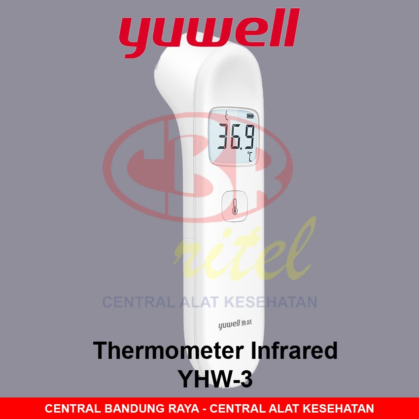 Yuwell YHW-3 Termometer Inframerah - Pengukuran Non-Kontak Cepat