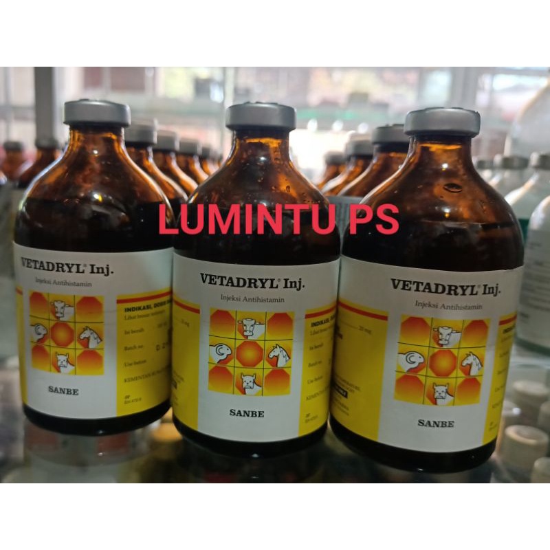 Vetadryl Injeksi 100ml