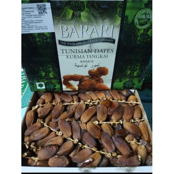 

kurma tunis barari tangkai 2kg