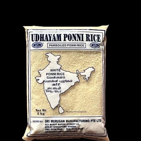 

Promo Awal tahun UDHAYAM WHITE PONNI RICE 05KG Promo Awal tahun