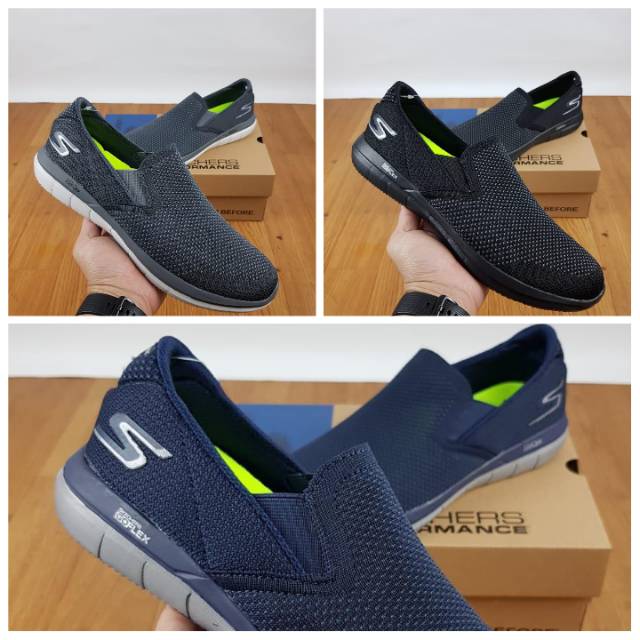 Skechers Pria / Sketchers / Skechers Goflex Manuver Man - Hitam