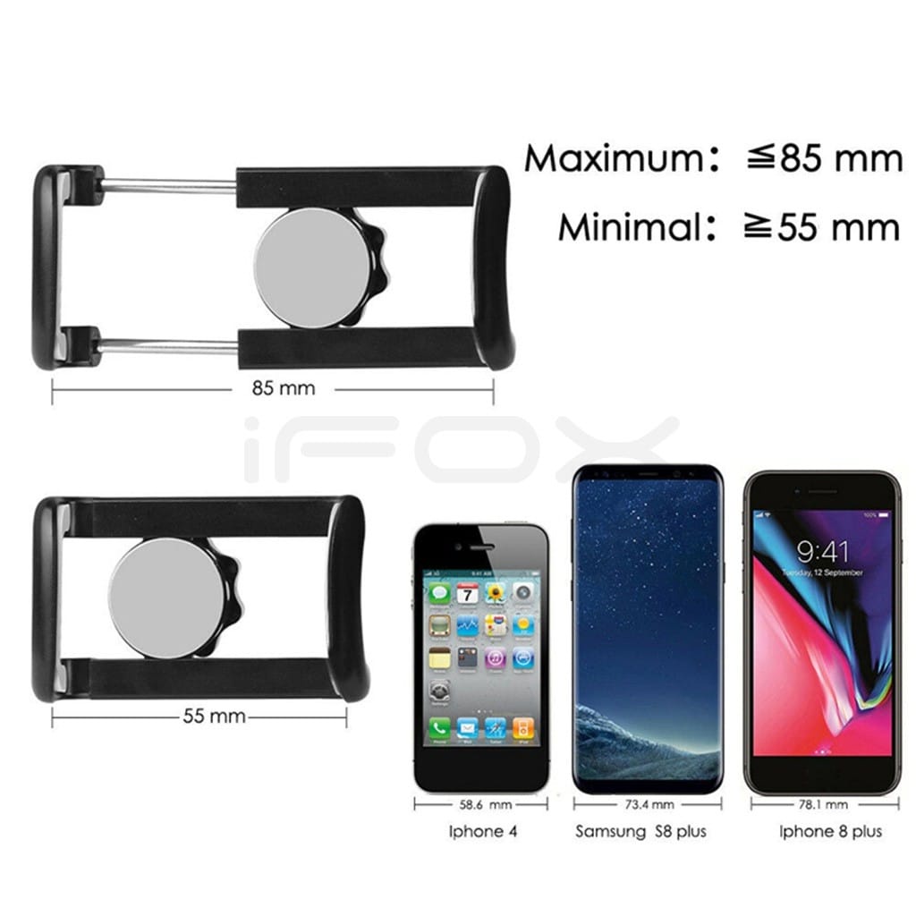 keren Braket Stand Holder Smartphone Mount Dashboard Mobil Rotasi 360 Derajat