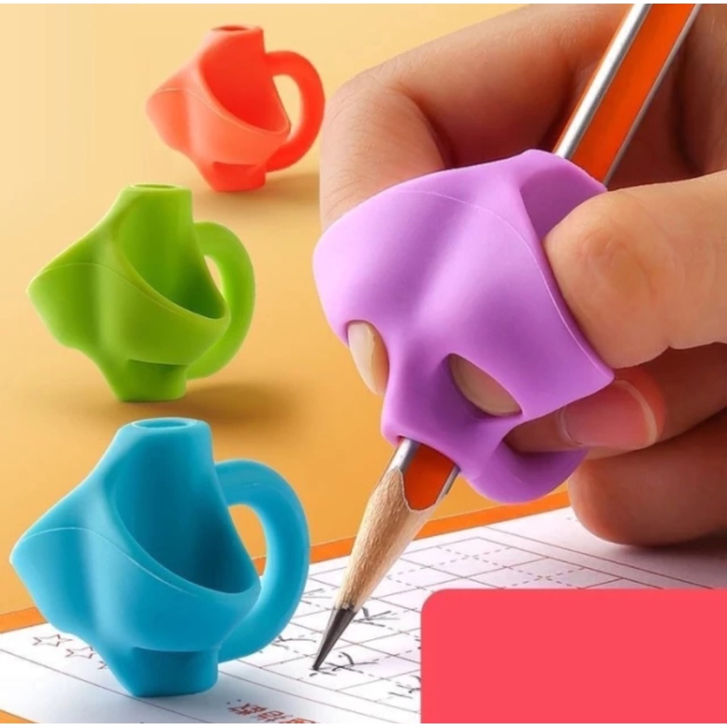 Pencil Grip Alat Bantu Tulis Megang Pensil Anak / Writing Holder