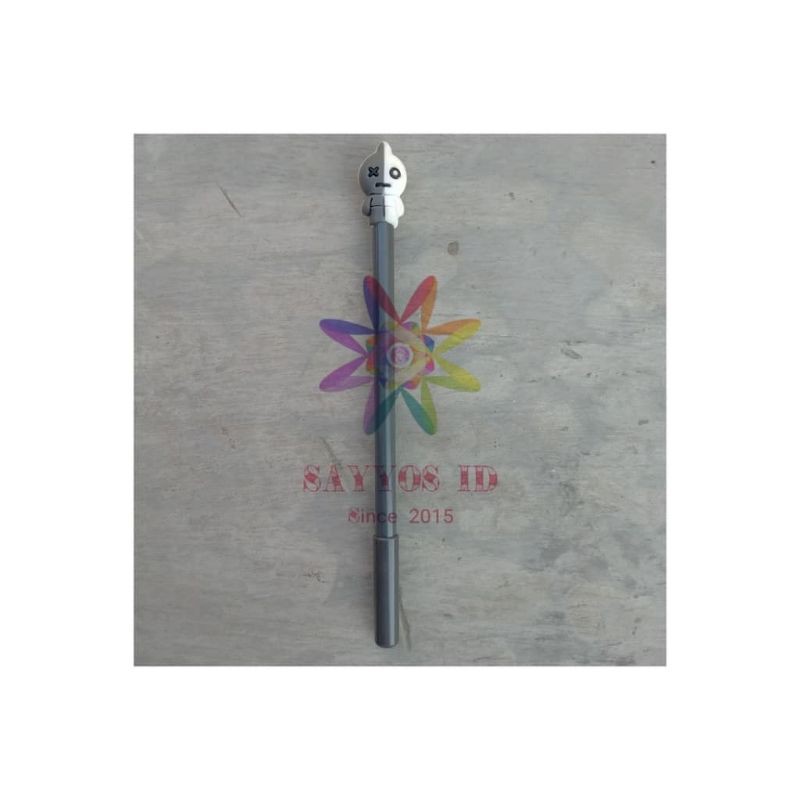 

Pena Ballpoint BT-21 Bolpen Gel Bolpoin / BT21 Pena Bangtan Boys Army KPOP Cartoon Black Ink Gel Pen