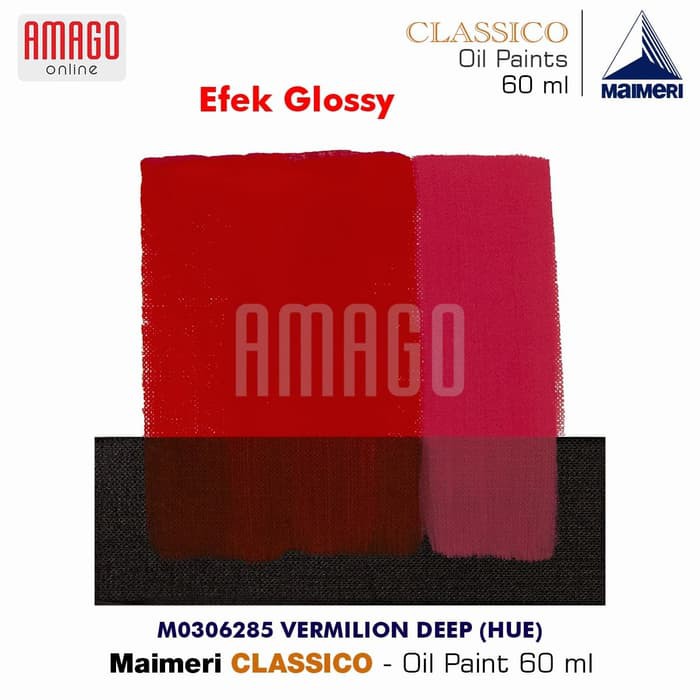 MAIMERI CLASSICO - OIL PAINT - VERMILION DEEP - HUE - 60ML - M0306285