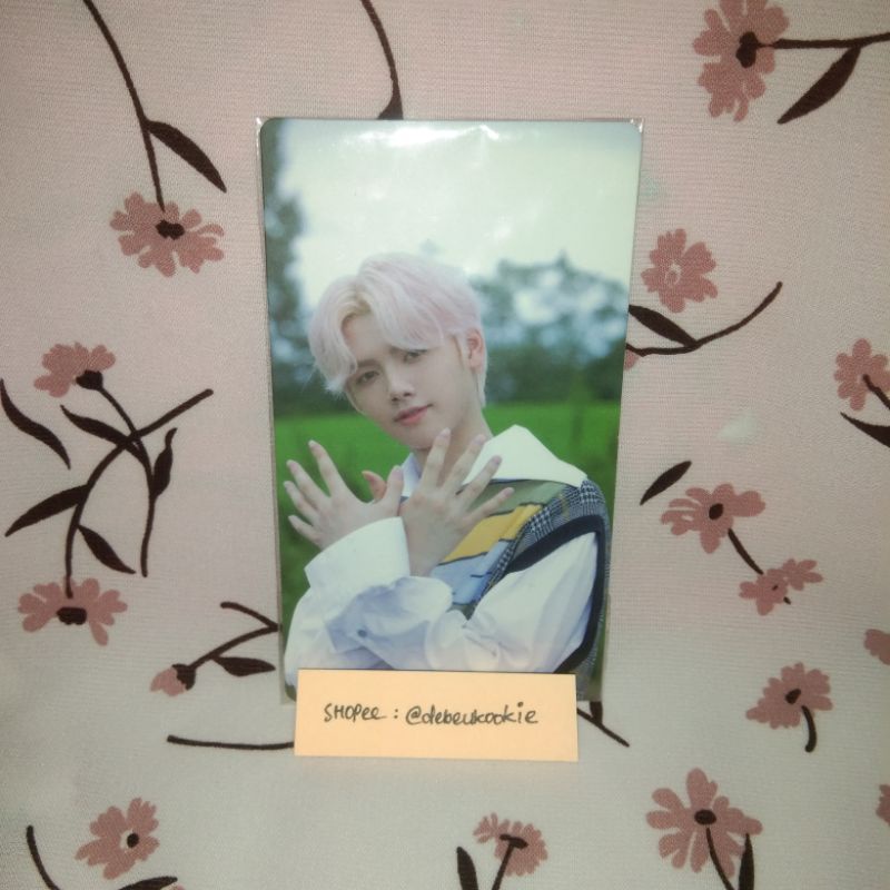 X1 CRAVITY Minhee Broadcast BC Bisang Photocard