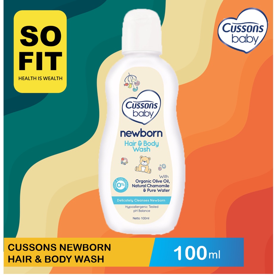 CUSSONS NEW BORN Baby Care / Newborn / Baby Lotion / Hair &amp; Body Wash 2in1 / Newborn Wipes / Newborn Pack  Gift Set / Bbay Cream