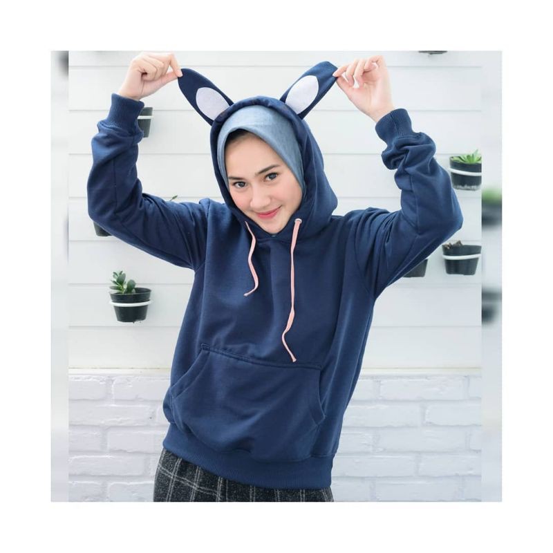 EYE BUNNY HOODIE || SWEATER HOODIE RABBIT #EBH