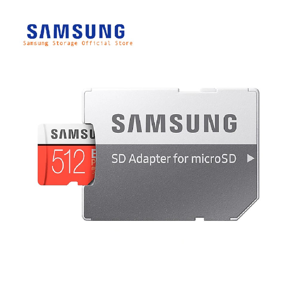 Samsung MicroSD Evo Plus 512GB Memory Card Micro SD Class10 UHS-i + FREE Adapter Garansi RESMI 10thn