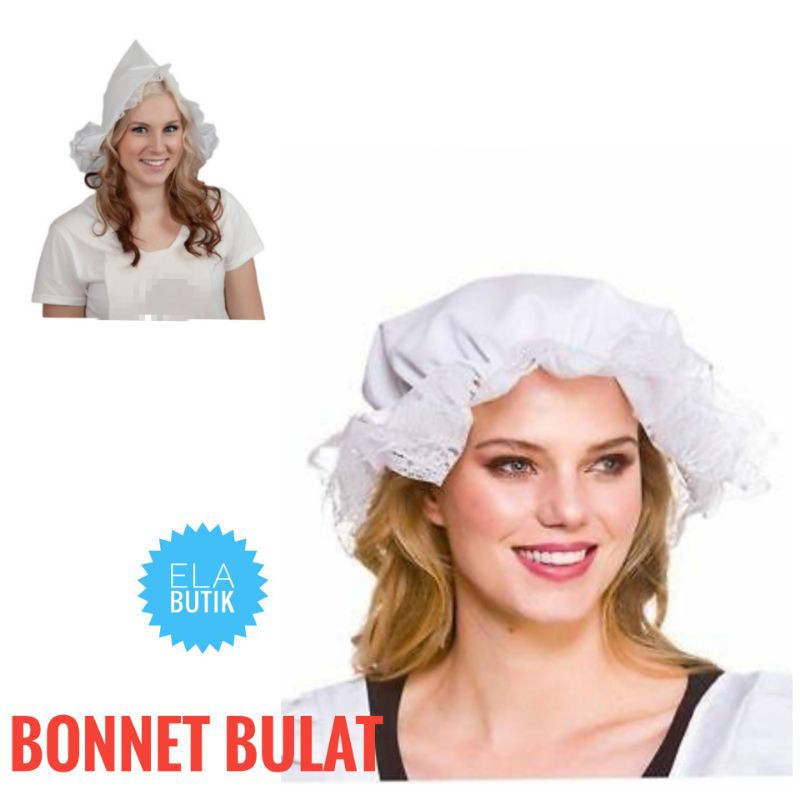 kostum belanda-bonnet-victorian- kostum halloween- topi belanda