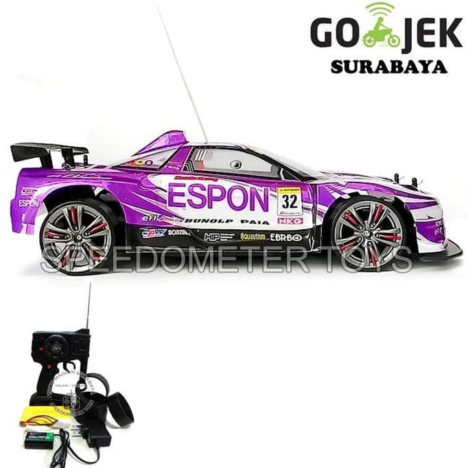 Buruan Serbu Rc  Mobil  Drift  Sanzuan Skala 1 10 Esp Mainan 