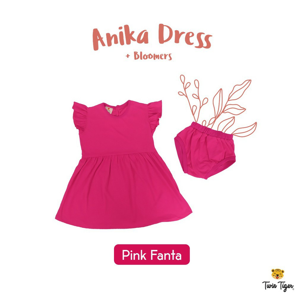 Twin Tiger Anika Dress Terusan Anak