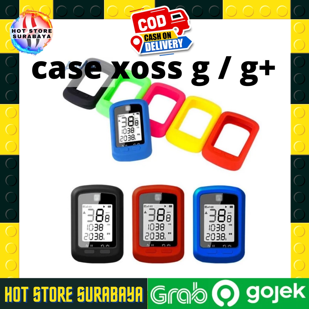 Silicone XOSS G Plus - Soft case Casing Silikon speedometer Premium