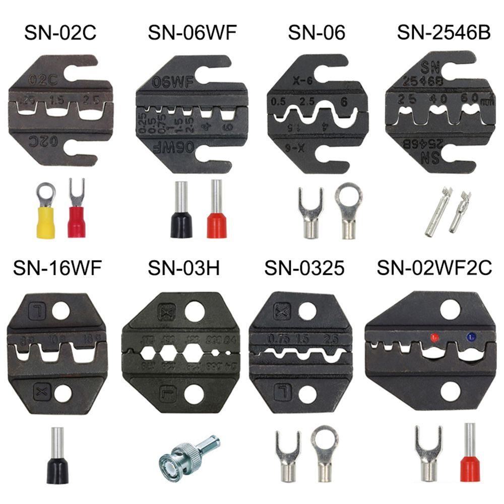 Populer Ferrule Crimp Sets Insert Spring Alat Crimper Kawat Manual Konektor Wire Terminal Crimping Tang Tang Jaws