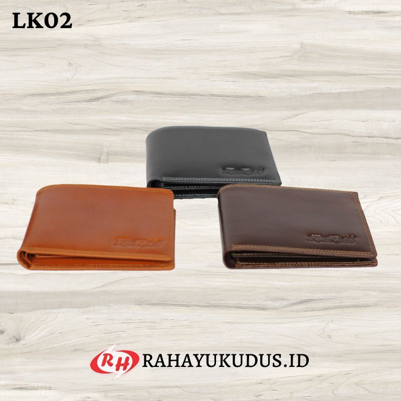 DOMPET LIPAT PRIA KULIT SAPI ASLI LK-02