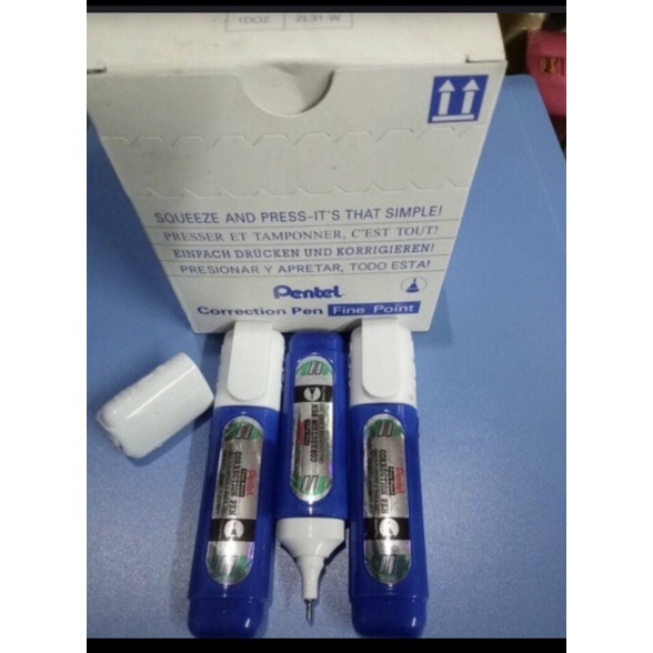 

TIP EX CAIR PENTEL CORRECTION PEN WD864 HARGA PERBUAH