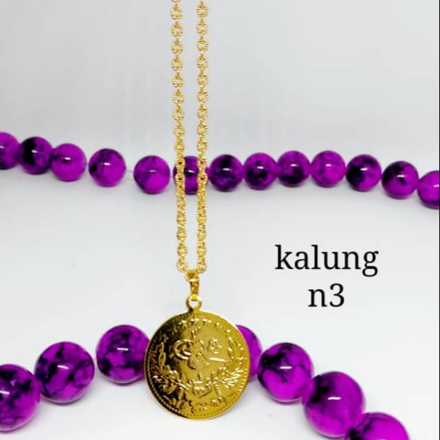 Kalung koin gold
