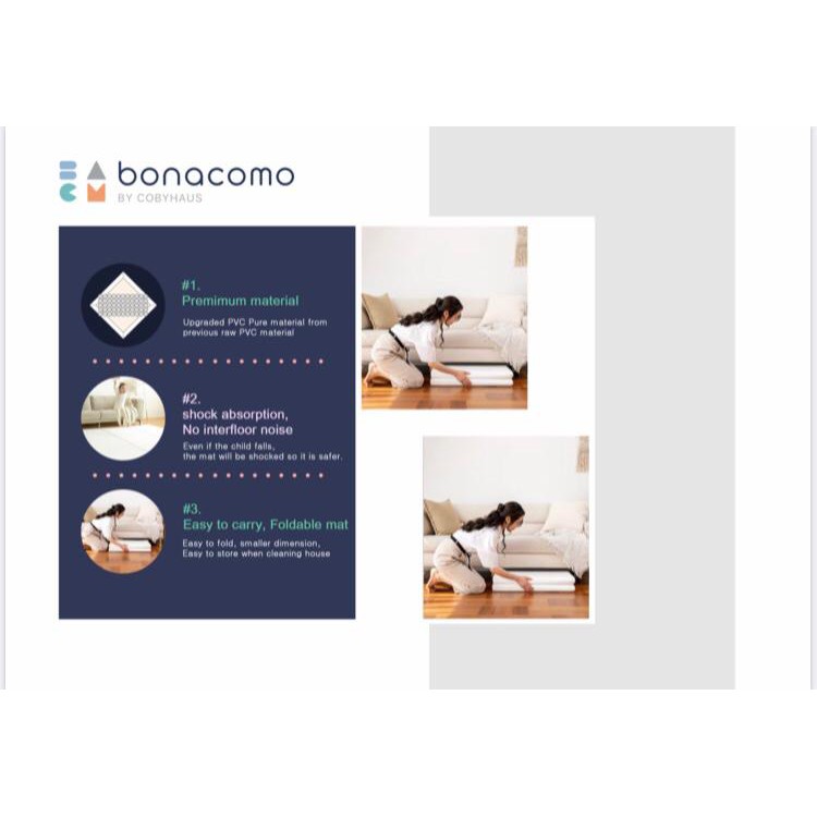 Bonacomo by Cobyhaus PVC Folding Mat - Pinnochio Bailey