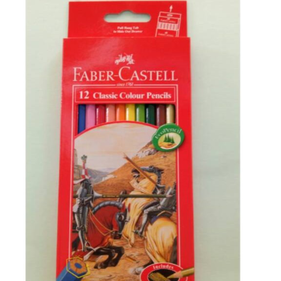 

Pensil Warna Faber Castell 12W Clasic