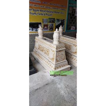 Kijingan Makam Marmer Kawi Agung Full Grafir